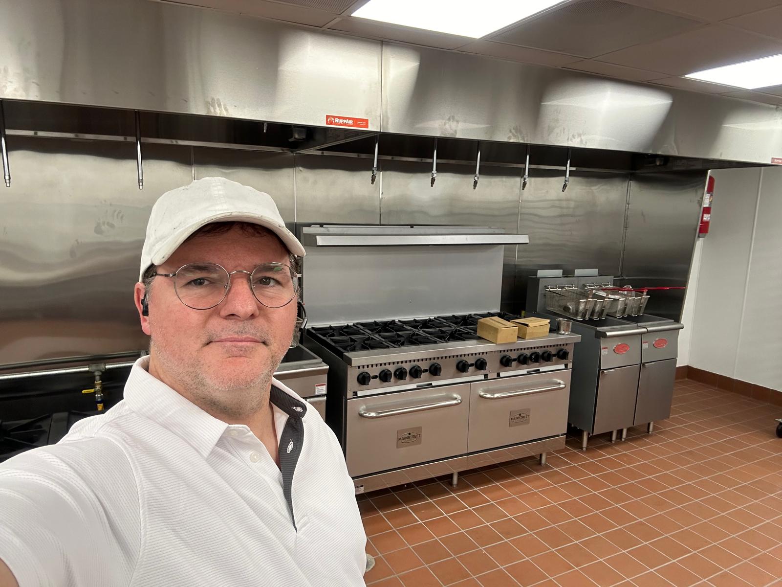 Norse Mechanical team doing repairs and maintenance on commercial kitchen