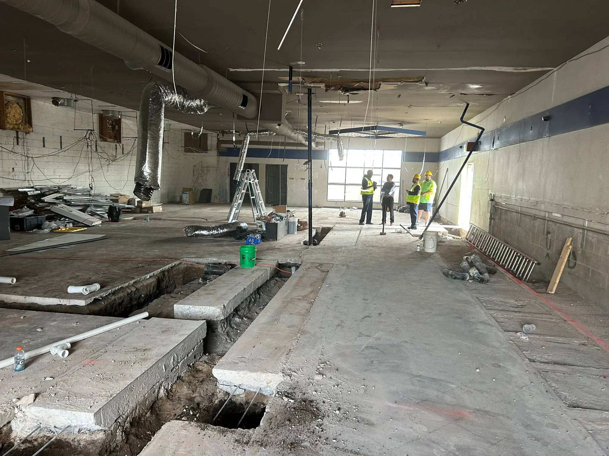 Norse Mechanical Team doing full HVAC and Plumbing system installation