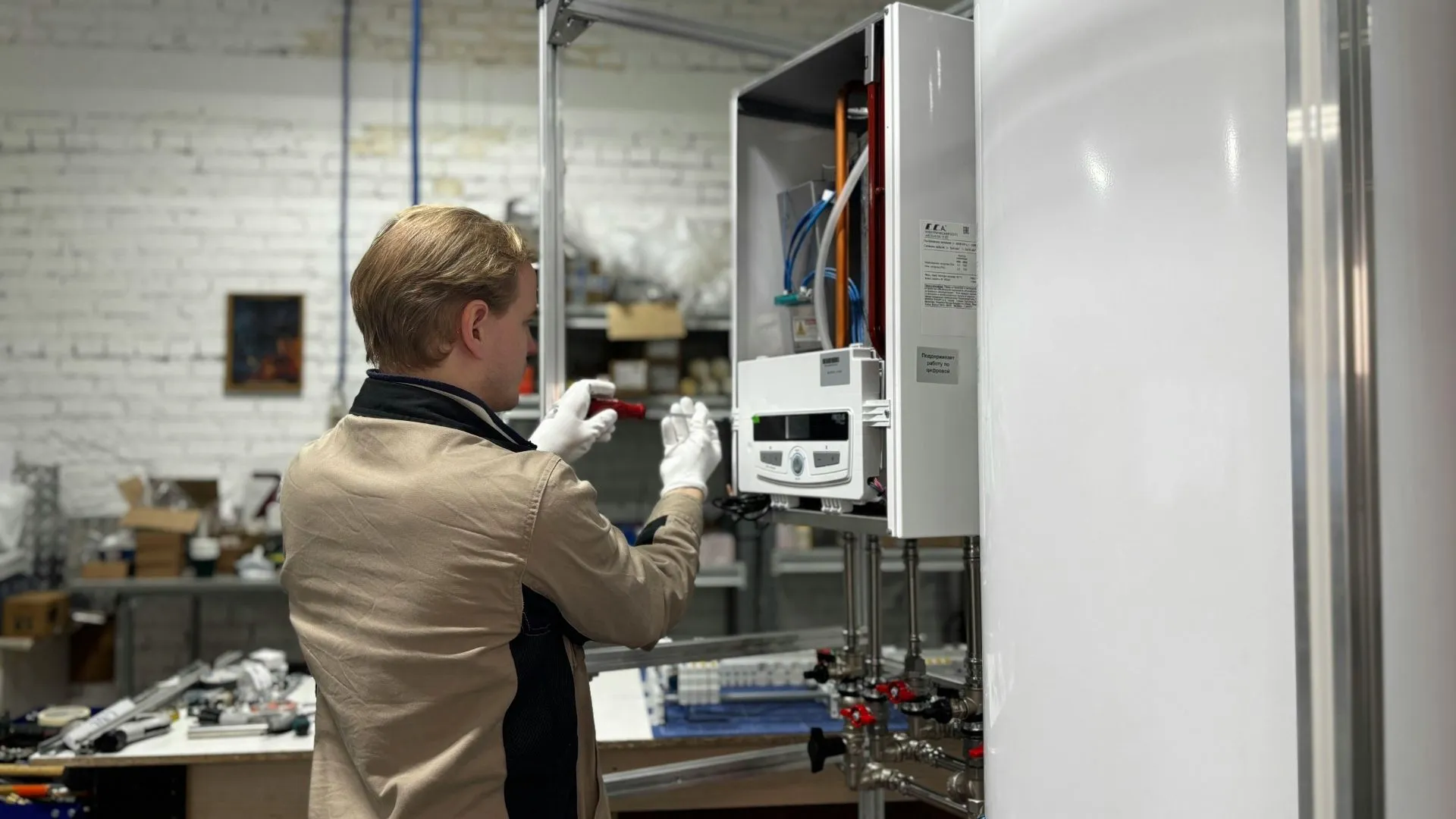 White Bear Lake MN Commercial HVAC and Plumbing heating system service in a public-use building